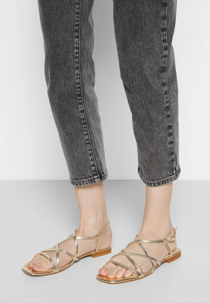 Grosses soldes ✔️ Zign LEATHER - 🩴 Sandales - Gold 🎁 3 Grosses soldes ✔️ Zign LEATHER - 🩴 Sandales - Gold 🎁 – Image 3