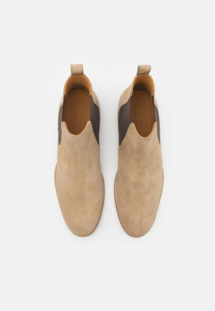 De gros ⌛ Zign LEATHER - Bottines - Sand ⌛ 7 De gros ⌛ Zign LEATHER - Bottines - Sand ⌛ – Image 7