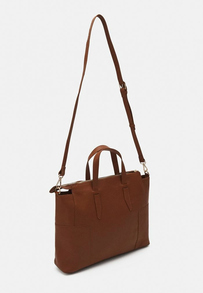 Bon marché 💯 Zign LEATHER - Mallette - Cognac ✨ 2 Bon marché 💯 Zign LEATHER - Mallette - Cognac ✨ – Image 2