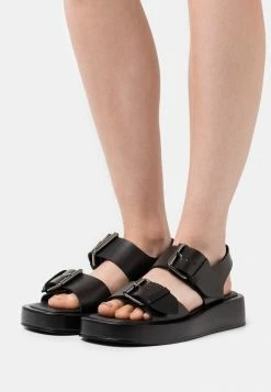 Meilleure vente 🥰 Zign 🩴 Sandales à Plateforme - Black 🔔