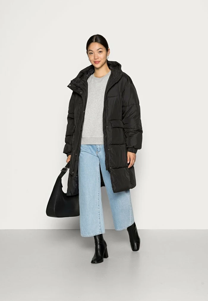 Top 10 💯 Zign LONG OVERSIZE PUFFER - Veste D'hiver - Black ✔️ 2 Top 10 💯 Zign LONG OVERSIZE PUFFER - Veste D'hiver - Black ✔️ – Image 2