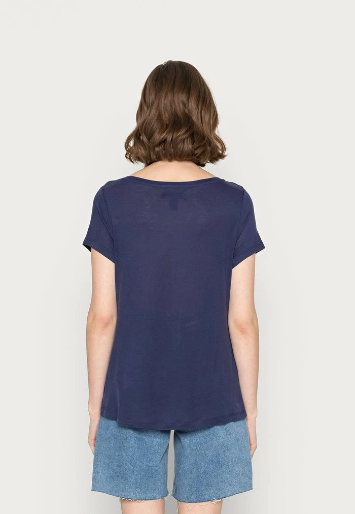 Meilleure vente 😉 REDEZIGN - T-shirt Basique - Dark Blue ❤️ 3 Meilleure vente 😉 REDEZIGN - T-shirt Basique - Dark Blue ❤️ – Image 3