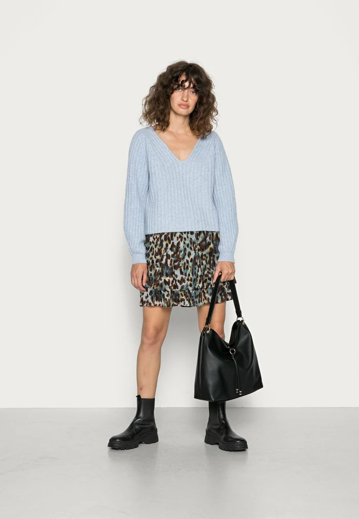 Sortie 💯 REDEZIGN - Pullover - Mottled Light Blue 👍 2 Sortie 💯 REDEZIGN - Pullover - Mottled Light Blue 👍 – Image 2