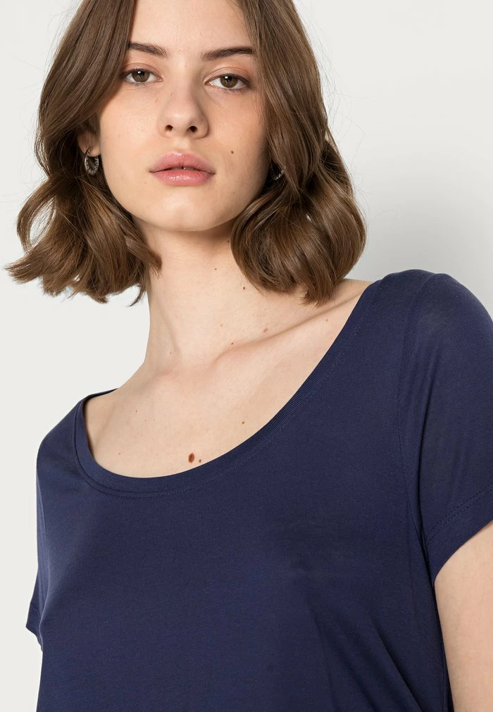 Meilleure vente 😉 REDEZIGN - T-shirt Basique - Dark Blue ❤️ 5 Meilleure vente 😉 REDEZIGN - T-shirt Basique - Dark Blue ❤️ – Image 5