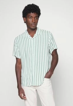 Meilleur prix 😍 Zign UNISEX - Chemisier - Mint/white 😍 -Pas Cher Zign Boutique f77071637a414f86b7def8f45796330c