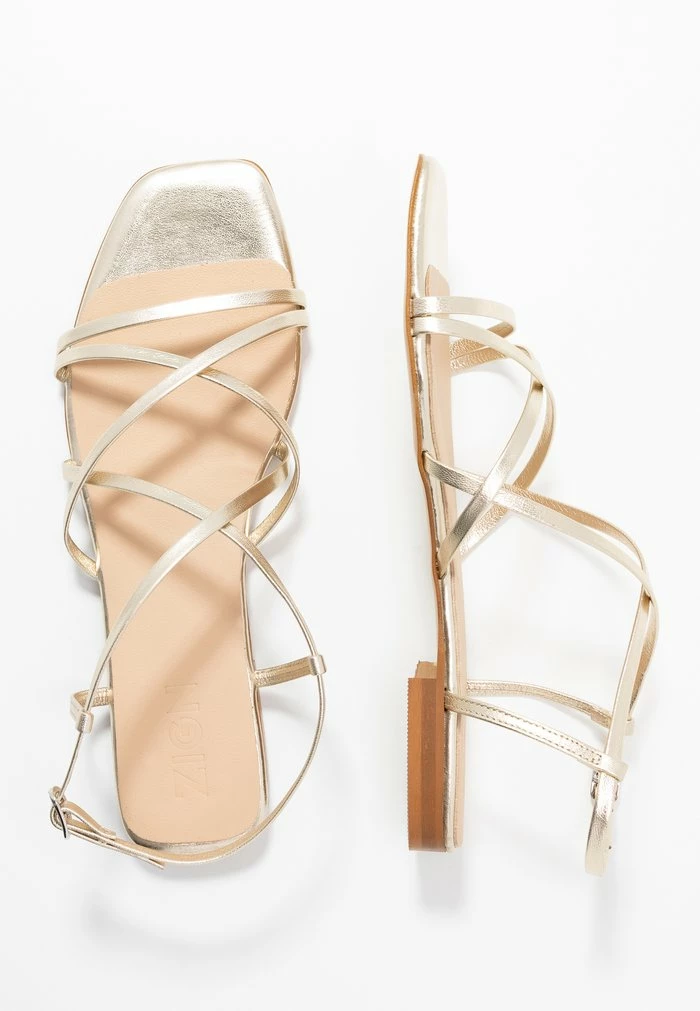Grosses soldes ✔️ Zign LEATHER - 🩴 Sandales - Gold 🎁 7 Grosses soldes ✔️ Zign LEATHER - 🩴 Sandales - Gold 🎁 – Image 7