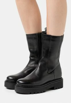 Meilleure vente 🛒 Zign Bottes à Plateau - Black 💯