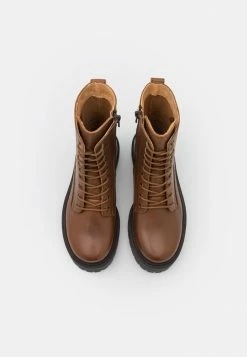 Sortie 💯 Zign Bottines à Plateau - Cognac 🎉 -Pas Cher Zign Boutique fa08aacd7a7f49178c1b094cadffa318