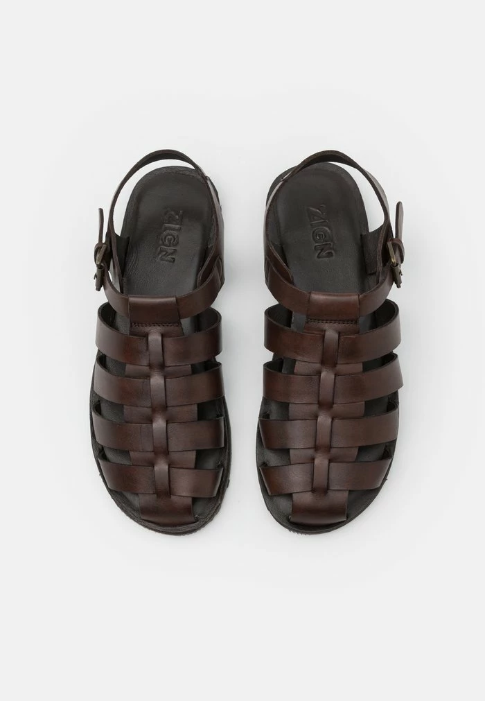 Offres 🛒 Zign UNISEX - 🩴 Sandales - Brown 🌟 4 Offres 🛒 Zign UNISEX - 🩴 Sandales - Brown 🌟 – Image 4