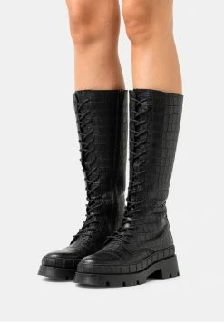 Meilleur prix 🔥 Zign Bottes à Plateau - Black 👍