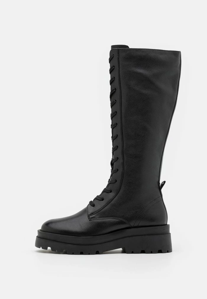 Coupon ⌛ Zign Bottes à Plateau - Black 🥰 2 Coupon ⌛ Zign Bottes à Plateau - Black 🥰 – Image 2