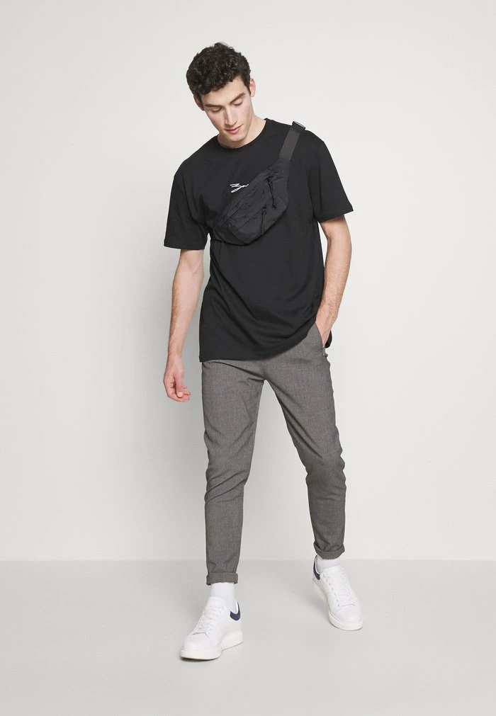 Budget 🌟 Zign T-shirt Imprimé - Black 😍 2 Budget 🌟 Zign T-shirt Imprimé - Black 😍 – Image 2